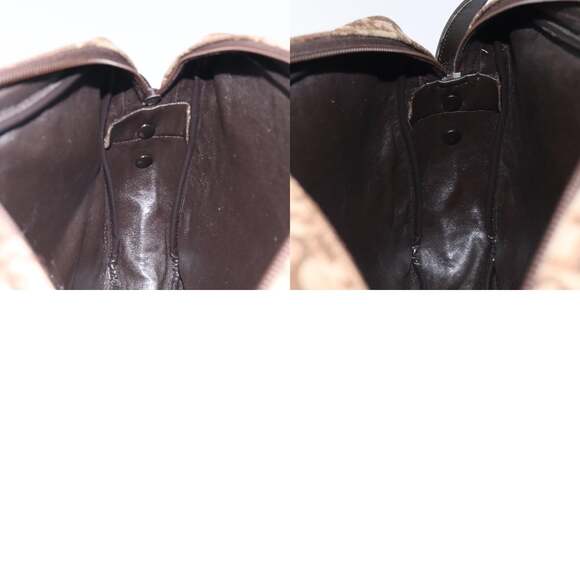 DIOR Trotter Canvas Shoulder Bag Brown - Picture 12 of 12